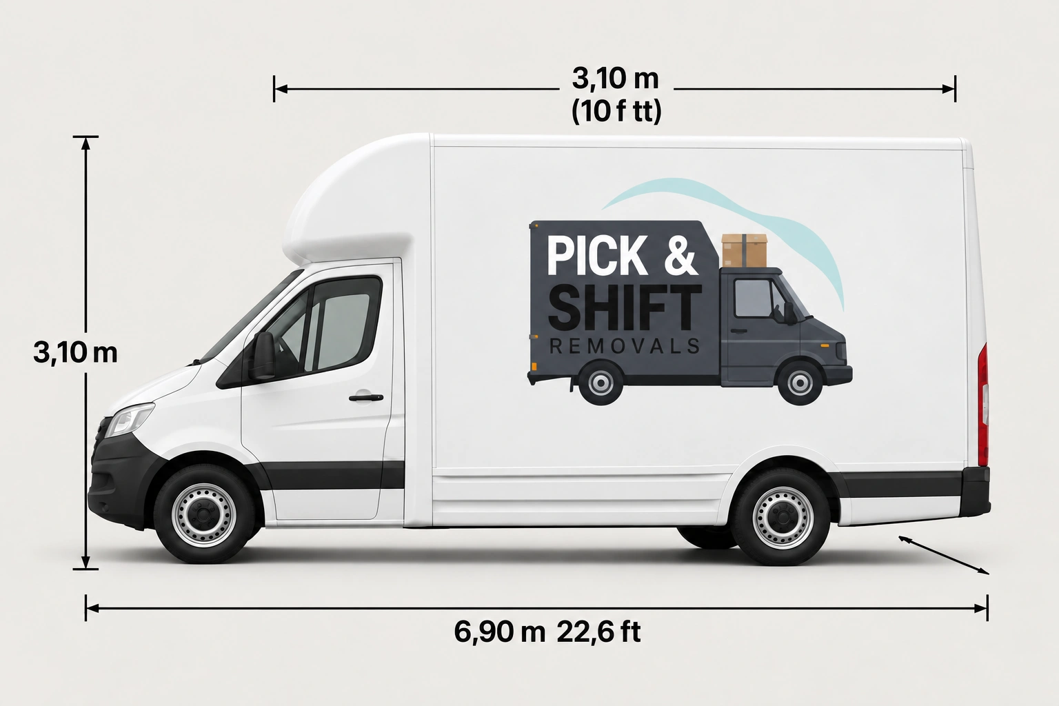 1 Man + Large Luton Van from £75 an hour